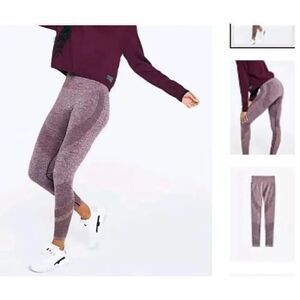 Victoria secret Pink seamless purple leggings Size S